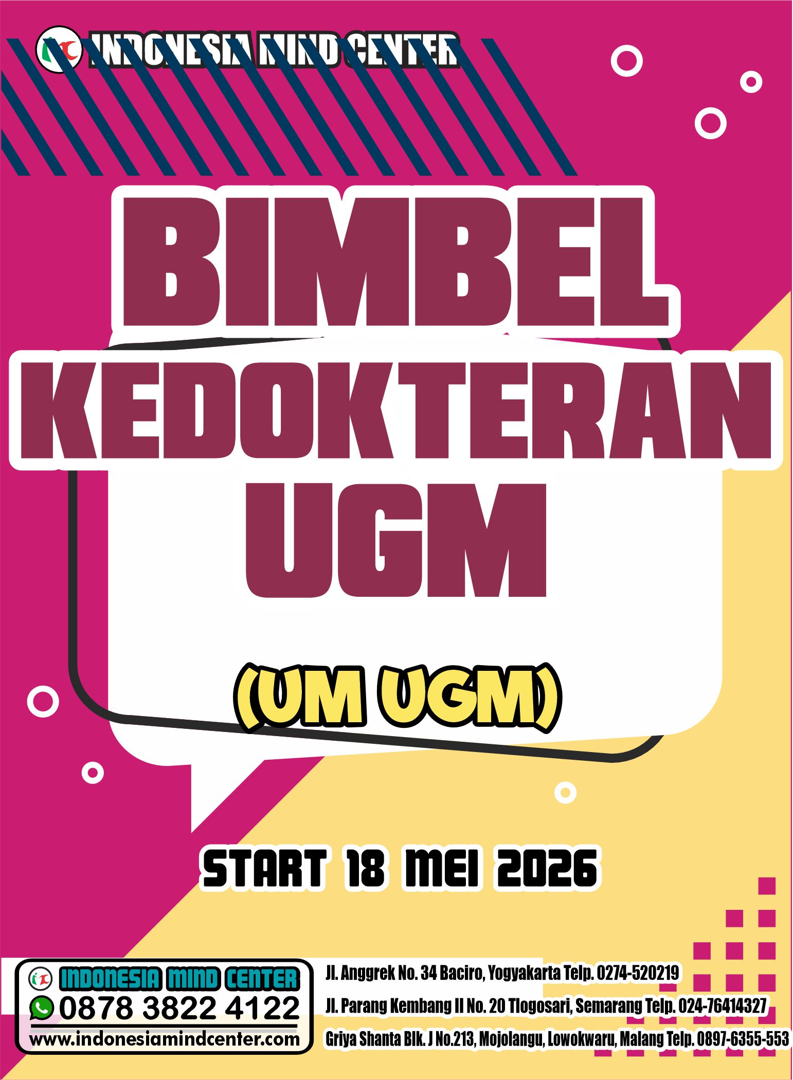 BIMBEL KEDOKTERAN UGM JAMINAN