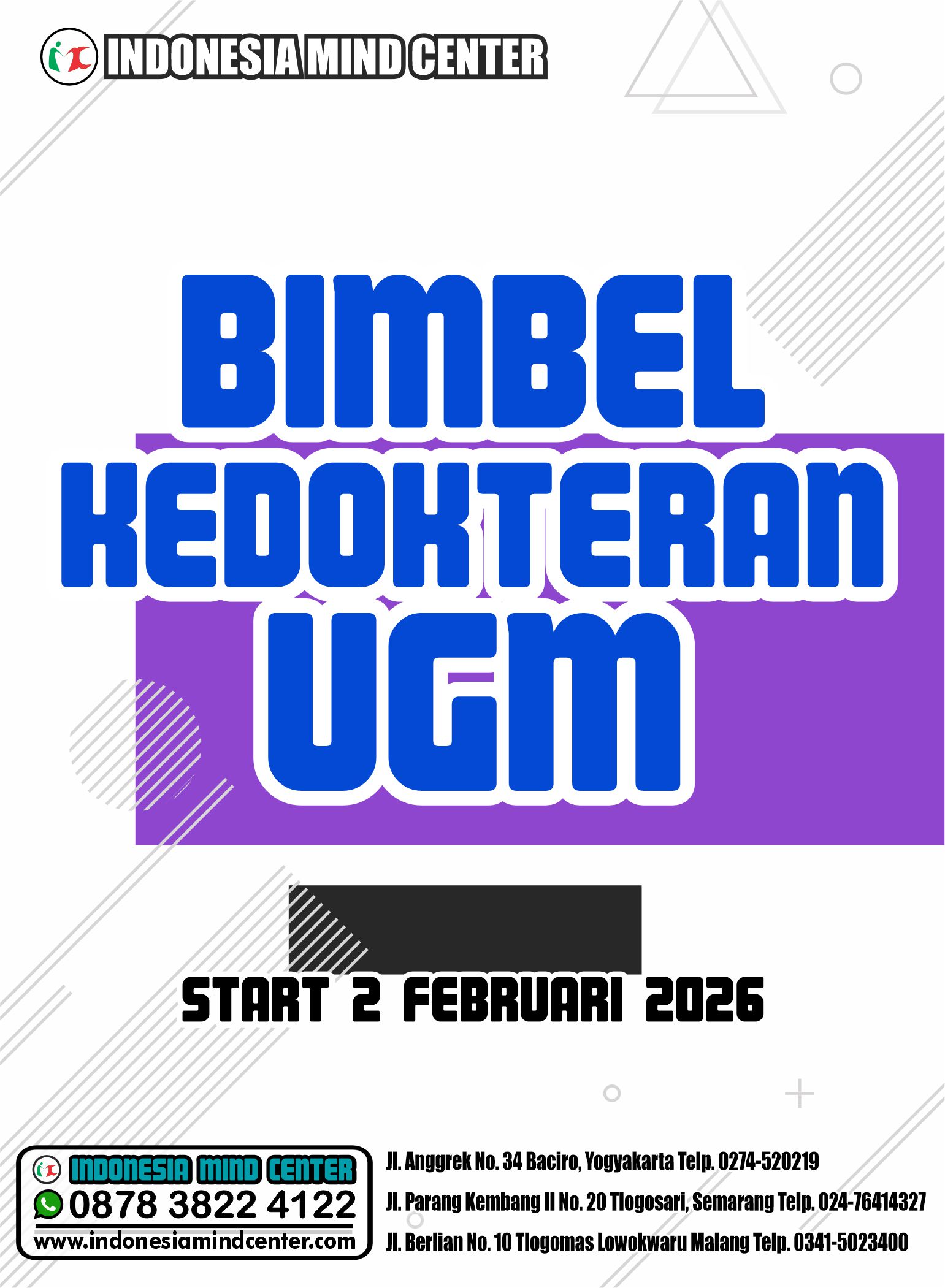 BIMBEL KEDOKTERAN UGM JAMINAN