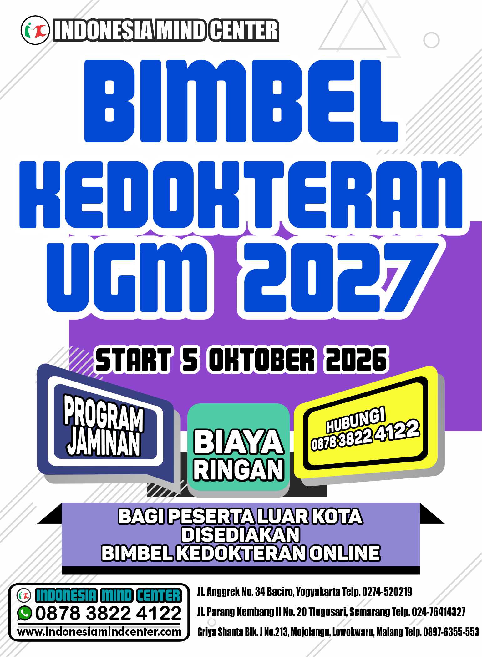 BIMBEL KEDOKTERAN UGM JAMINAN